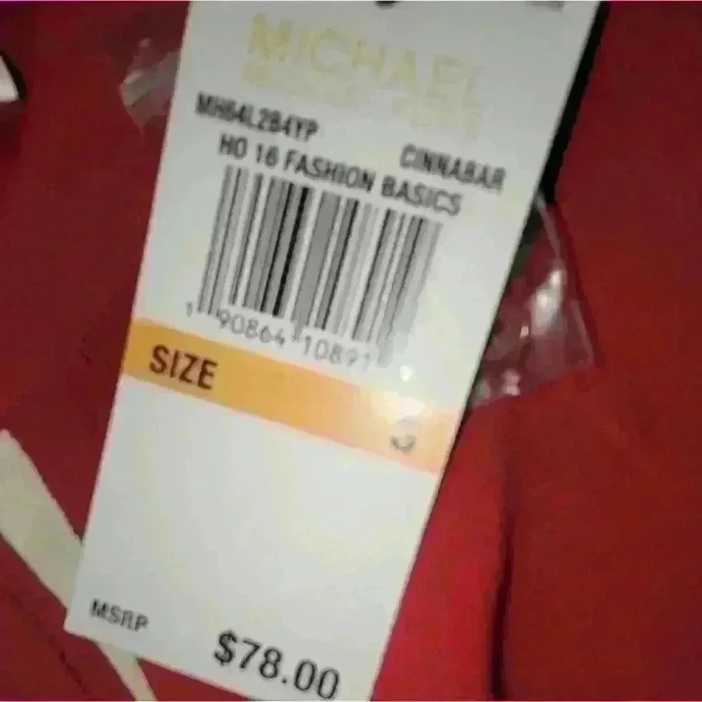 - NWT MICHAEL KORS CINNIBAR BLOUSE - Picture 3 of 4